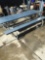 Picnic table With plastic seats and top, 8 ft. wide