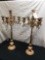 Candelabras, 5 candle, 29 in. tall