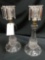Candelabras, 1 candle, 16 in. tall