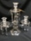 Candelabras, 3 candle, 14 in. tall