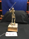 Women?s golf trophy, 13 in. tall