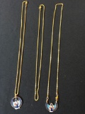 Womens necklaces, costume jewelry