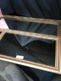 Framed mirrors, 15 1/2 in. x 27 in. and 16 in. x 40 in.