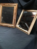 Framed mirrors, 17 1/2 in. x 20 1/2 in. and 20 in. x 24 in.