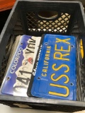 License plates, 88 plates, 4 Foreign, 27 States