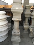 Architectural props, plaster over foam, columns, 6 ft. 4 in. tall