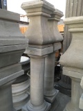 Architectural props, plaster over foam, columns, 7 ft. 2 in. tall