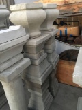 Architectural props, plaster over foam, columns, 6 ft. 1 1/2 in. tall