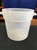 New round food storage containers, 15 litre