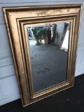 Framed mirror, 2 ft. 6 in. wide x 3 ft. 6 in. tall