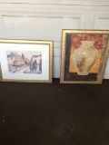 Matching framed prints, 2 ft. 2 in. x 2 ft. 8 in. and 2 ft. 8 in. x 2 ft. 2 in., 2 pieces