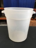 New round food storage containers, 20 litre