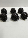 Resin turtles, large, with removable shell