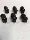 Resin pigs, small