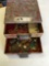 Jewelry box with 2 drawers full of assorted jewelry