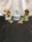 Collectible angels and fairy figurines, 5 pieces