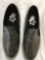 New Starry Eyed black faux skin sneakers with illuminating sole. Size 7 women, 12 pair