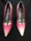 New 23rd St. high heel pink pump, assorted sizes, 9 pair