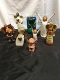 Collectible angel figurines, 7 pieces