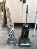Oreck vacuum and Kenmore vacuum, 2 pieces