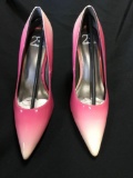 New 23rd St. high heel pink pump, assorted sizes, 9 pair