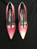 New 23rd St. high heel pink pump, assorted sizes, 9 pair