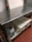 Stainless steel work top table, 4 ft. wide x 2 ft. deep