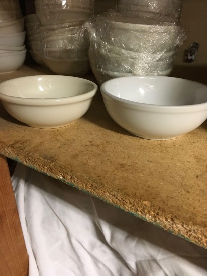 China bowls, 12 oz. and 16 oz., 45 pieces