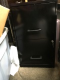 2 drawer file cabinets, 1 with key