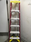 Werner ladder, 6 ft., fiberglass