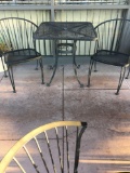 New patio tables, in boxes, 28 in. X 28 in., no chairs