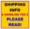 ***SHIPPING INFORMATION** DO NOT BID ON THIS ITEM**