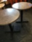 Dining Tables with Bases, 24 in. Diameter