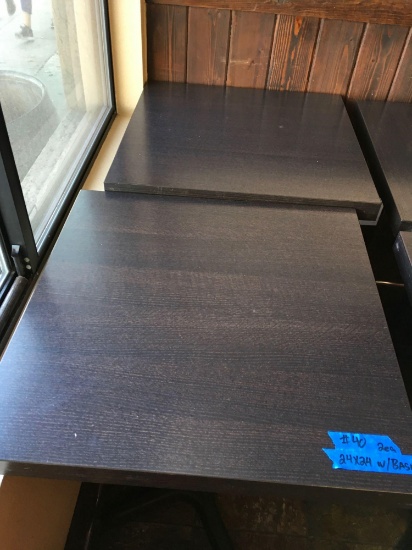 Dining Tables with Bases, 24 in. x 24 in.