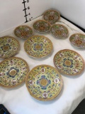 Assorted Oriental plates