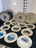 Assorted Vintage commemorative Lenox porcelain plates