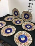 10 in. Vintage plates. Has note info with 