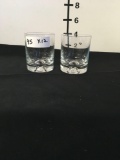 Crystal Bar Glasses, 12 pieces