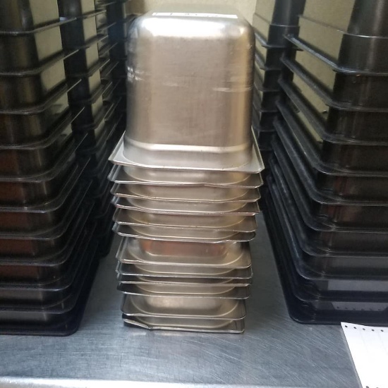 S/S Food pans 1/3 x 6" deep