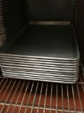 Half size sheet aluminum pans