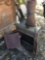 Vintage Cast iron wood burning stove (Gazebo area)