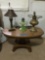 Vintage lamps and coffee table (area 2)