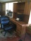 6 drawer computer desk and office chair (does not include computer)