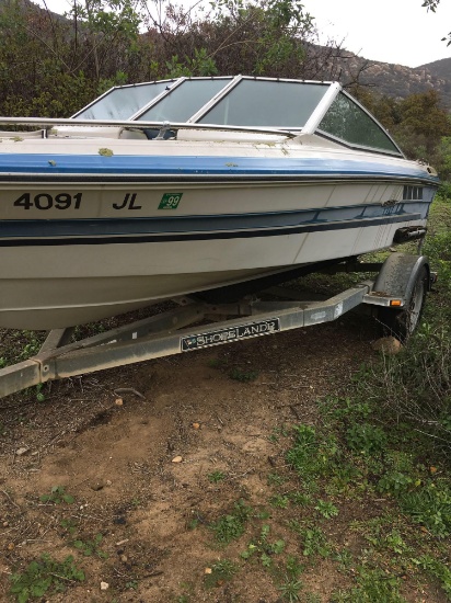 Sea Ray Boat & Shore Landr trailer. Does not run we have Title for trailer only