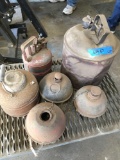 Mixed lot of Gas cans and Smuge pots