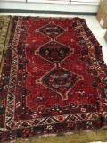 7' x 10' area rug, Persian Shiraz handmade, used