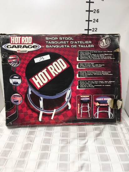 Hot Rod Garage shop stool