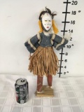 Vintage.Dan Tribe African handmade doll