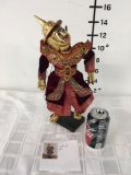 Vintage Thai string puppet