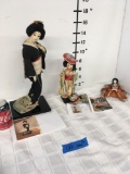 Vintage.Japanese dolls